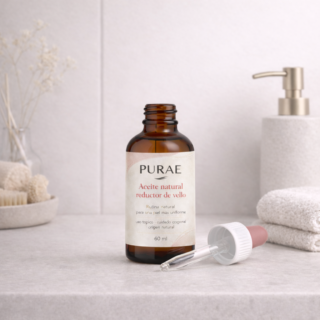 Purae™ | Aceite natural reductor de vello