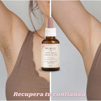 Purae™ | Aceite natural reductor de vello