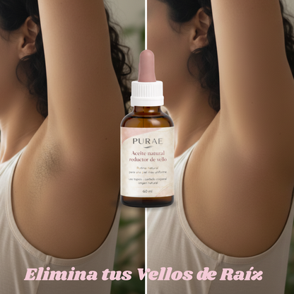 Purae™ | Aceite natural reductor de vello